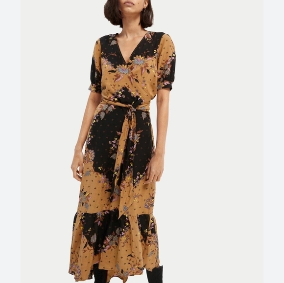 Scotch & Soda Printed Maxi Dress - Picture 2 of 16